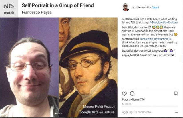 Google Art & Culture Selfie