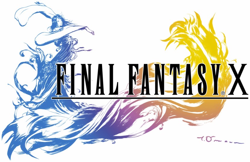 Logo Final Fantasy, il gioco. Artlang in questione è lo spira. 